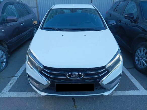2024 Lada (ВАЗ) Vesta I Рестайлинг (NG), белый, 1110000 рублей - вид 2