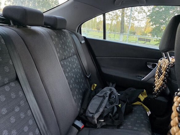 2007 Nissan Primera III (P12), синий, 350000 рублей - вид 9