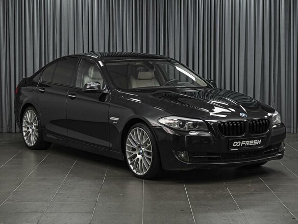 2011 BMW 5 серии 530d xDrive VI (F10/F11/F07), чёрный
