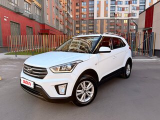 2018 Hyundai Creta I, белый, 1619000 рублей, вид 3
