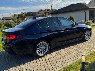 2021 BMW 5 серии 520d VII (G30/G31/G38) Рестайлинг, синий, 4499999 рублей, вид 5