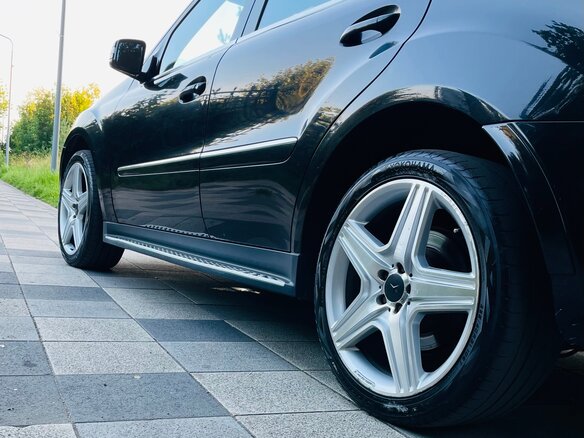 2010 Mercedes-Benz M-Класс 350 II (W164) Рестайлинг, чёрный - вид 12