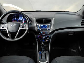 2016 Hyundai Solaris I Рестайлинг, белый, 818000 рублей, вид 5