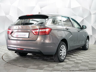 2019 Lada (ВАЗ) Vesta SW I, серый, 949000 рублей, вид 5
