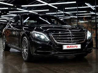 2014 Mercedes-Benz S-Класс 500 Long VI (W222, C217), чёрный, 3300000 рублей, вид 2