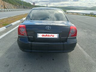 2008 Toyota Avensis II Рестайлинг, чёрный, 530000 рублей, вид 4