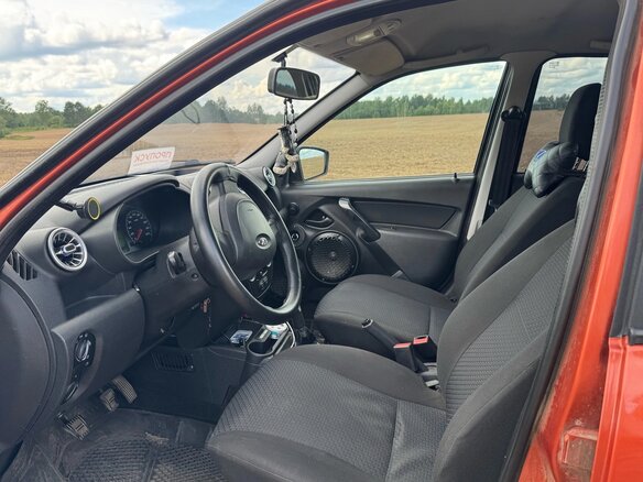 2014 Lada (ВАЗ) Granta I, оранжевый - вид 4