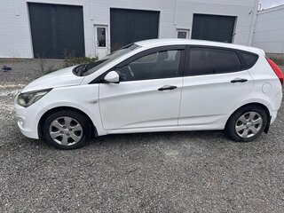 2014 Hyundai Solaris I Рестайлинг, белый, 560000 рублей, вид 5