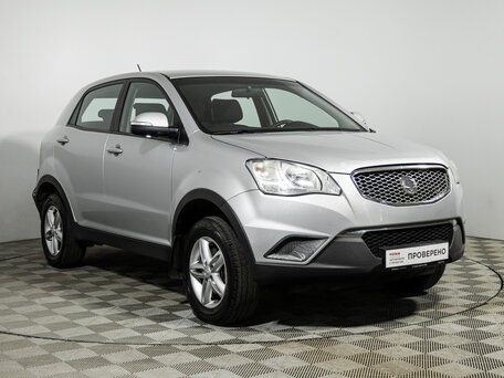 2013 SsangYong Actyon II, серебристый, 799585 рублей, вид 3