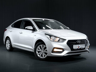 2017 Hyundai Solaris II, серебристый, 1160000 рублей, вид 1