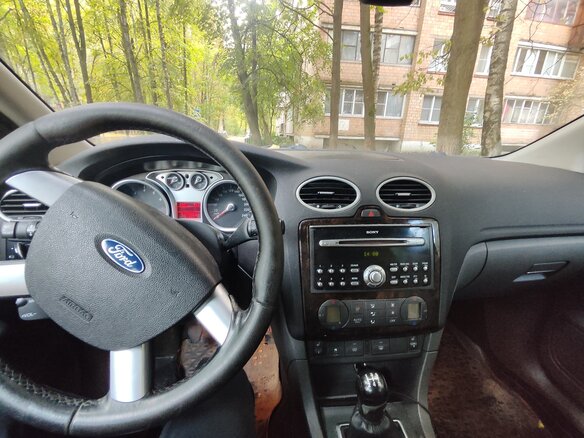 2005 Ford Focus II, серебристый, 335000 рублей - вид 5