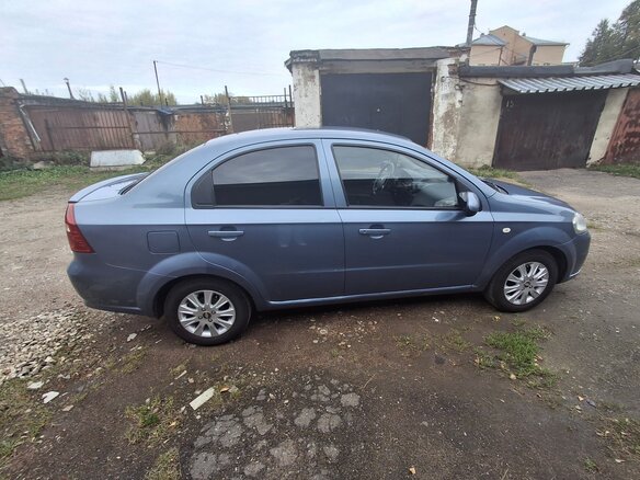2007 Chevrolet Aveo I, голубой, 430000 рублей - вид 4