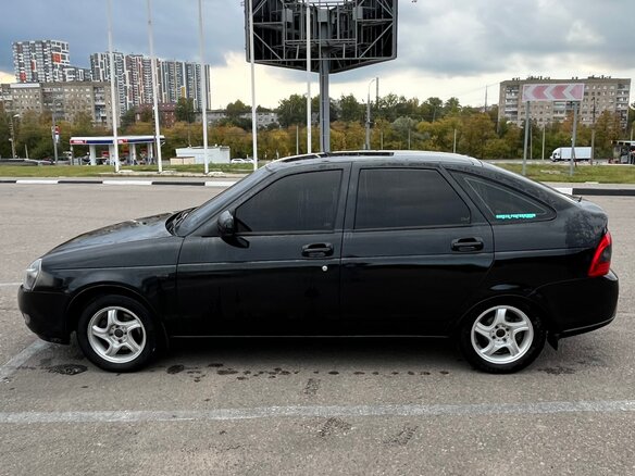 2008 Lada (ВАЗ) Priora I, зелёный, 240000 рублей - вид 6