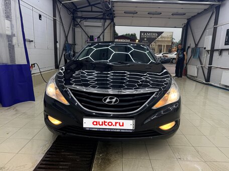 2011 Hyundai Sonata VI (YF), чёрный, 800000 рублей, вид 2
