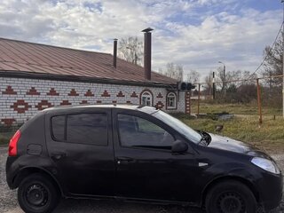 2011 Renault Sandero I, чёрный, 169000 рублей, вид 3