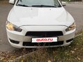 2011 Mitsubishi Lancer X Рестайлинг, белый, 750000 рублей - вид 1