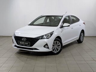 2022 Hyundai Solaris II Рестайлинг, белый, 1595000 рублей, вид 1
