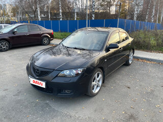 2008 Mazda 3 I (BK) Рестайлинг, чёрный, 650000 рублей, вид 2