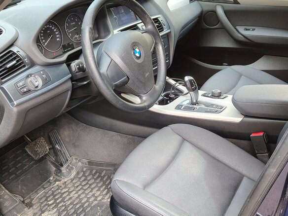 2013 BMW X3 20i xDrive II (F25), синий, 2100000 рублей - вид 5