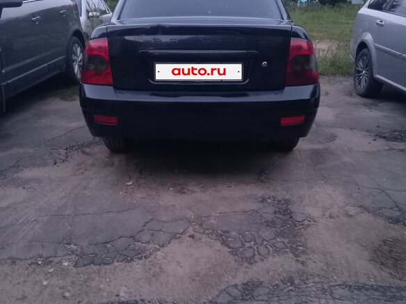 2007 Lada (ВАЗ) Priora I, чёрный, 170000 рублей - вид 13