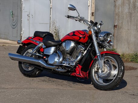 2007 Honda VTX 1800, красный, 1000000 рублей, вид 3