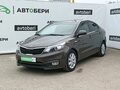 2016 Kia Rio III Рестайлинг, коричневый