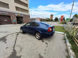 2008 Skoda Octavia II (A5) Рестайлинг, синий, 412000 рублей, вид 3