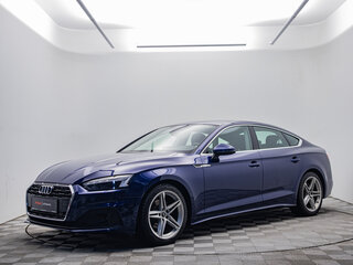 2021 Audi A5 Sportback 40 TFSI II (F5) Рестайлинг, синий, 2830000 рублей, вид 1