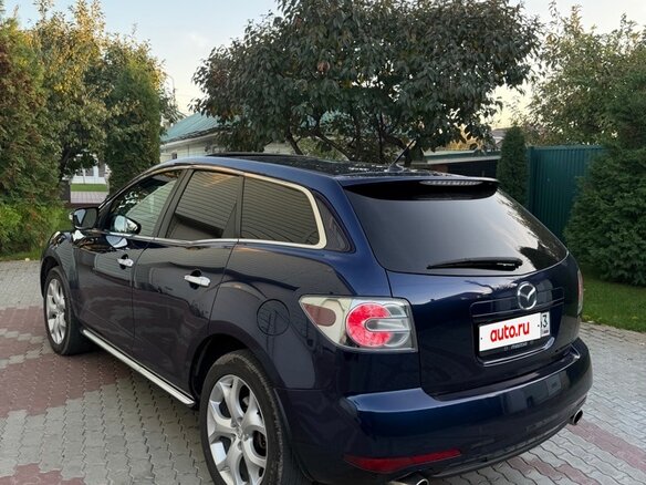 2010 Mazda CX-7 I Рестайлинг, синий, 825000 рублей - вид 6