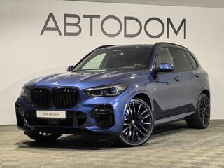 2022 BMW X5 40d IV (G05/G18), синий, 10059999 рублей, вид 1