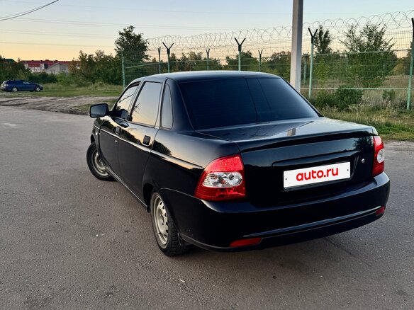 2010 Lada (ВАЗ) Priora I, чёрный, 240000 рублей - вид 5