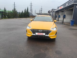 2021 Hyundai Sonata VIII (DN8), жёлтый, 2150000 рублей, вид 3