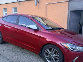 2017 Hyundai Elantra VI (AD), красный, 1099999 рублей, вид 4