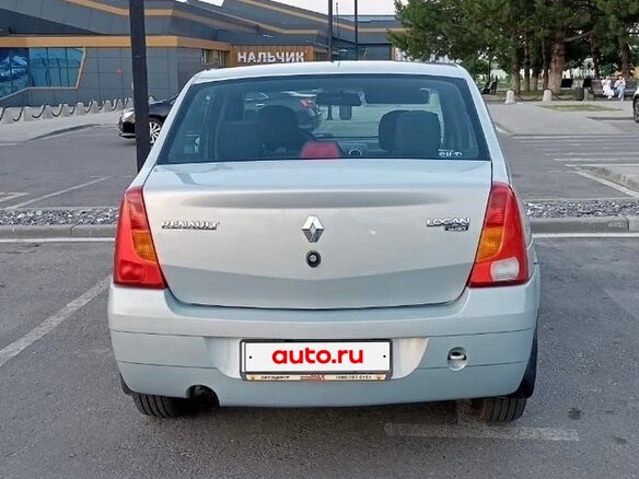 2008 Renault Logan I, серебристый, 650000 рублей - вид 3