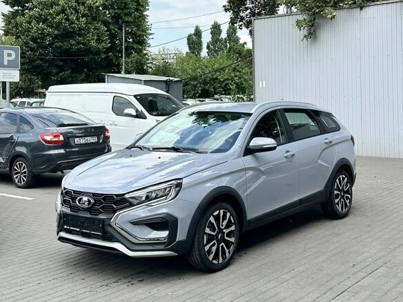 2026 Lada (ВАЗ) Vesta SW Cross I Рестайлинг (NG), серый, 2123000 рублей - вид 3