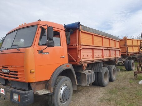 2007 КамАЗ 55102, оранжевый, 1990000 рублей, вид 1