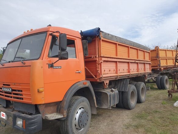 2007 КамАЗ 55102, оранжевый, 1990000 рублей