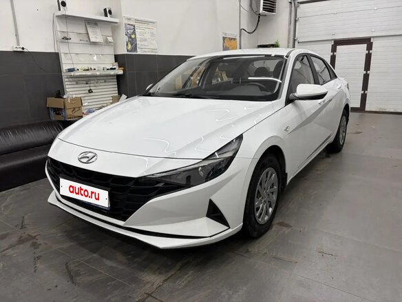 2022 Hyundai Elantra VII (CN7), белый, 1900000 рублей