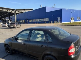 2011 Lada (ВАЗ) Kalina I, чёрный, 135000 рублей, вид 3