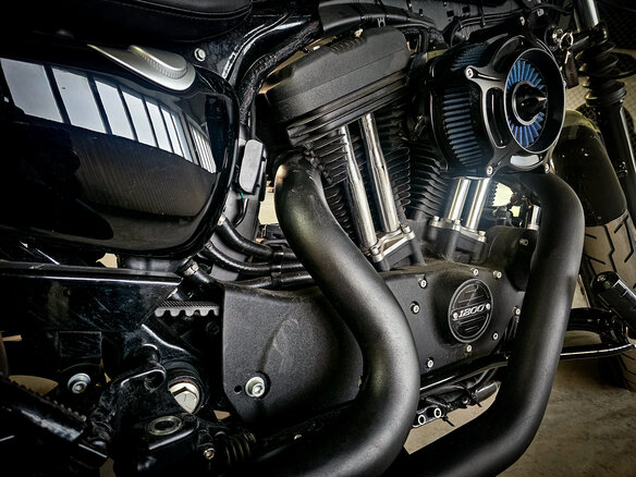 2019 Harley-Davidson Sportster 1200, чёрный, 800000 рублей - вид 7