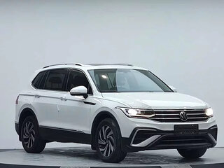 2023 Volkswagen Tiguan L II Рестайлинг (China Market), белый, 2080000 рублей, вид 4