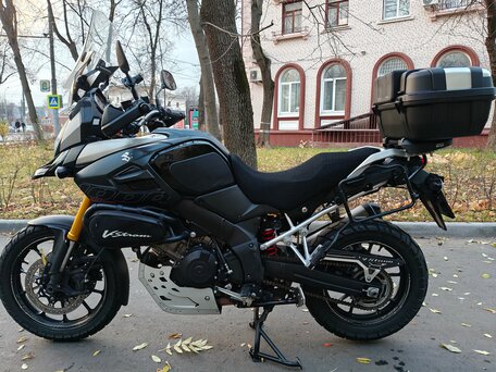 2015 Suzuki V-Strom 1000, чёрный, 750000 рублей, вид 5