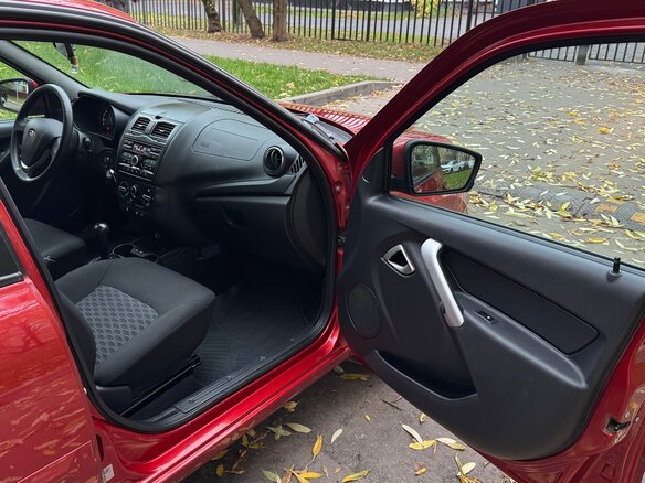 2019 Lada (ВАЗ) Granta I Рестайлинг, красный, 595000 рублей - вид 10