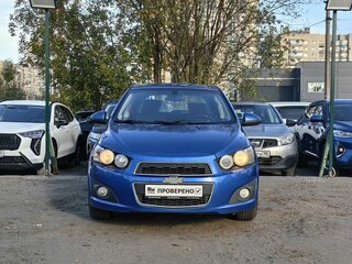 2012 Chevrolet Aveo II, синий, 409000 рублей, вид 2
