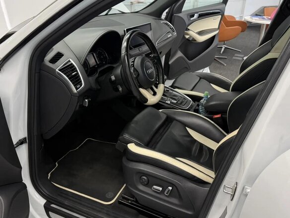 2014 Audi Q5 I (8R) Рестайлинг, белый, 2600000 рублей - вид 7