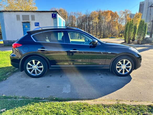 2012 Infiniti EX EX25 I (J50), чёрный - вид 5