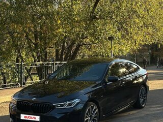 2022 BMW 6 серии Gran Turismo 620d IV (G32) Рестайлинг, синий, 5520000 рублей, вид 3