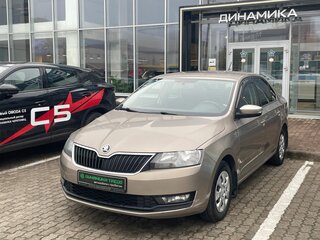 2019 Skoda Rapid I Рестайлинг, бежевый, 1277000 рублей, вид 1