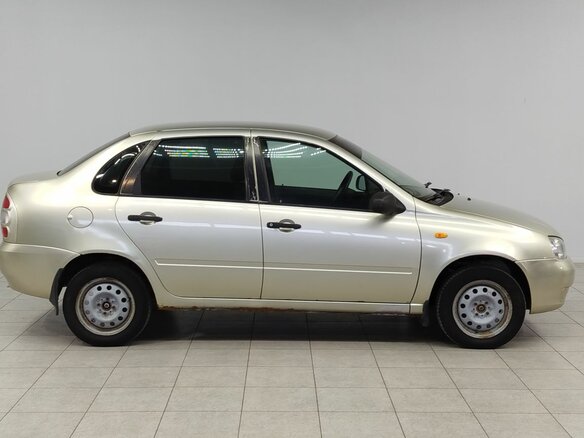 2008 Lada (ВАЗ) Kalina I, жёлтый, 200000 рублей - вид 3