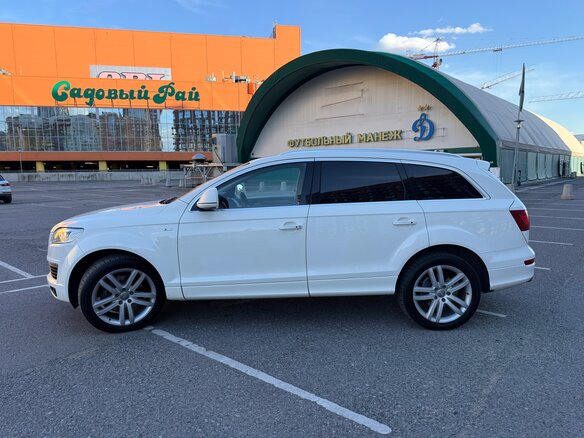 2009 Audi Q7 I (4L) Рестайлинг, белый, 1620000 рублей - вид 3